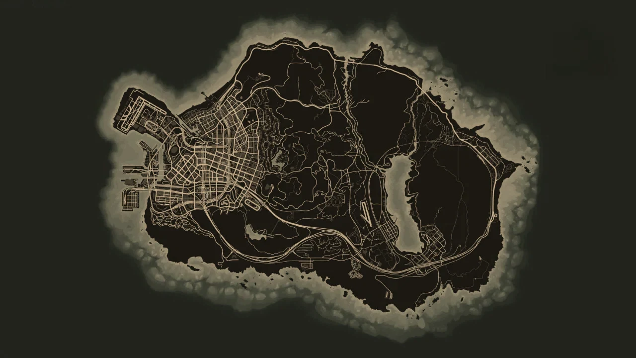 GTA V térkép